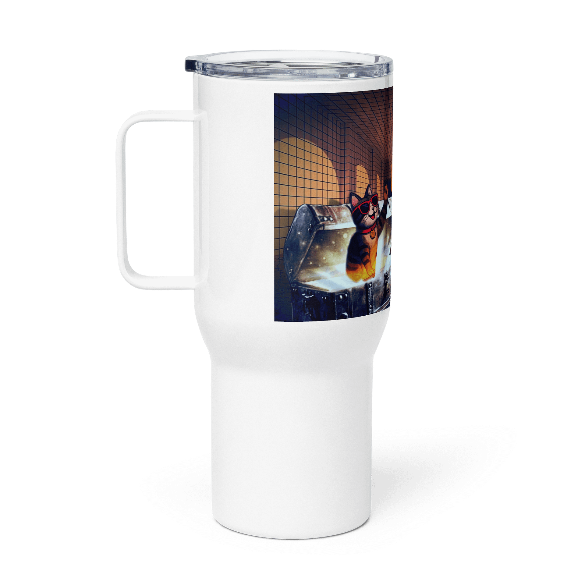 Mittens & X Find Loot in The Poolrooms Tumbler Cup product image (1)