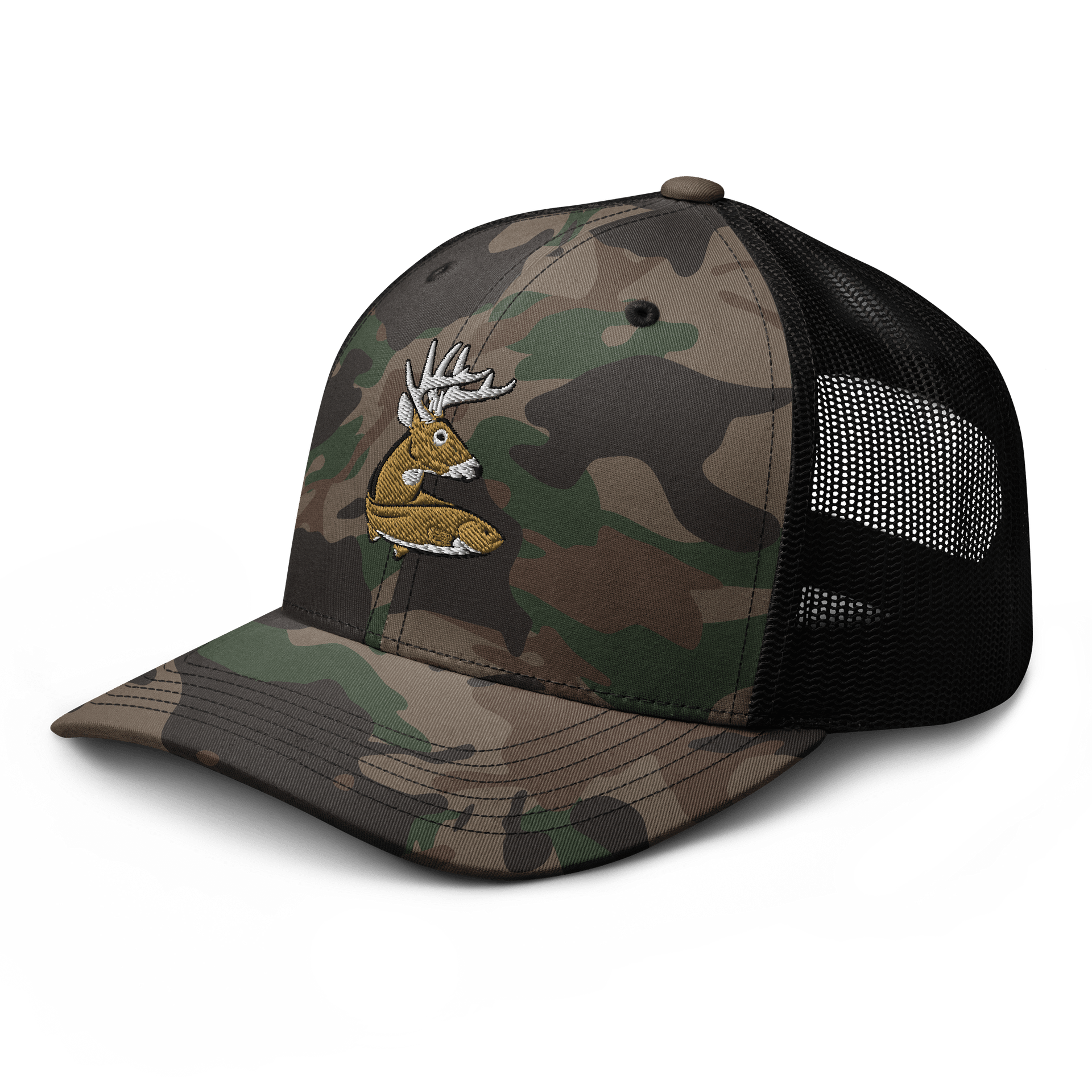 IOT Camo & Black Snapback product image (6)