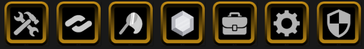 Black and Gold Role Icons product image (1)