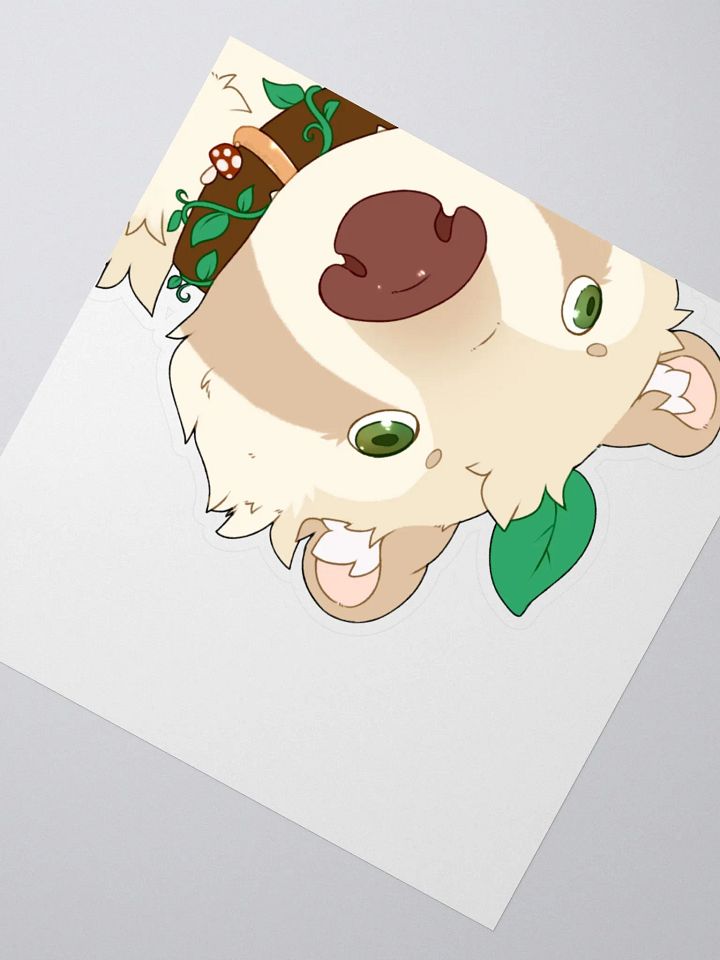 Raccoon Peek Sticker! product image (2)