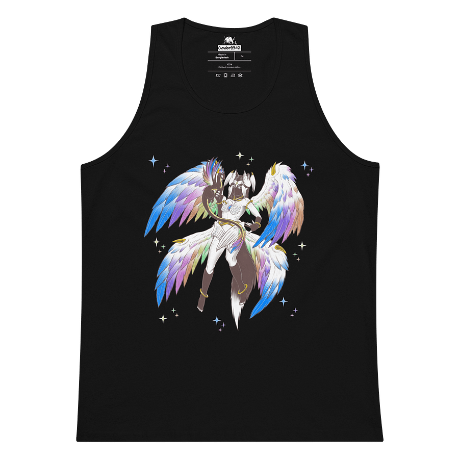 Rainbow Pride Angel Men's Tank Top product image (12)