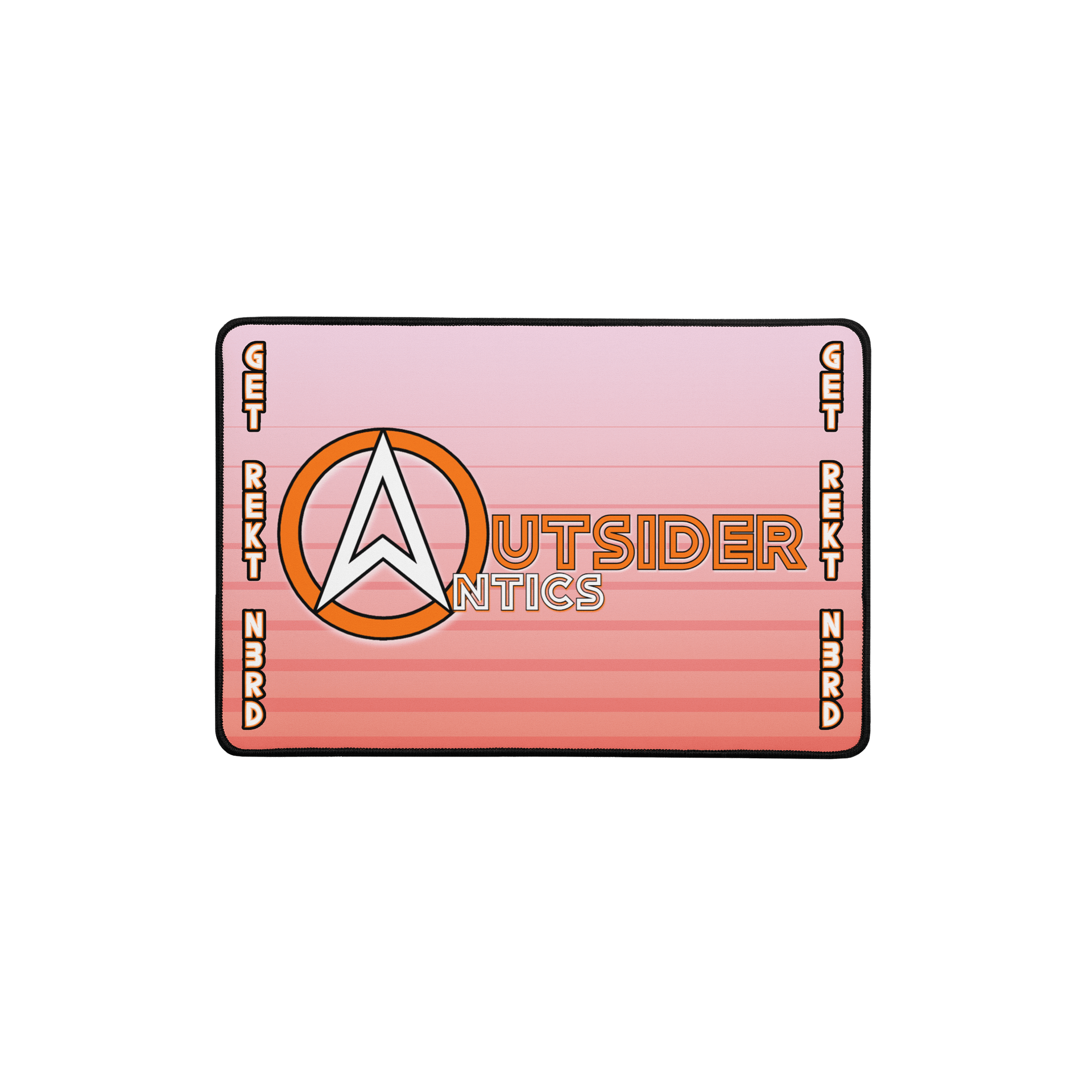 'OutsiderAntics' Logo Desk Mat - *Pink Vibes Theme* product image (1)