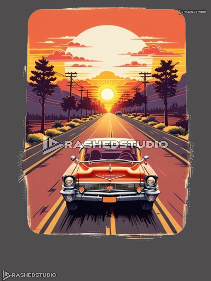 Ride the Sunset Graphic design | Instant Download product image (2)