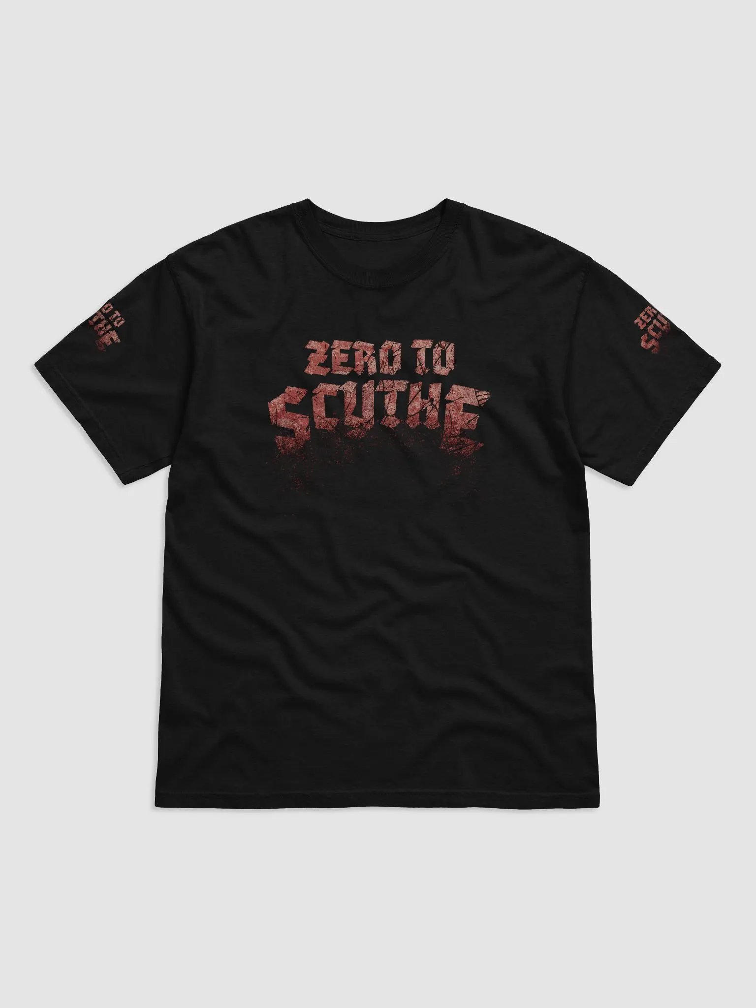 Zero To Scythe T-shirt Full Text product image (1)