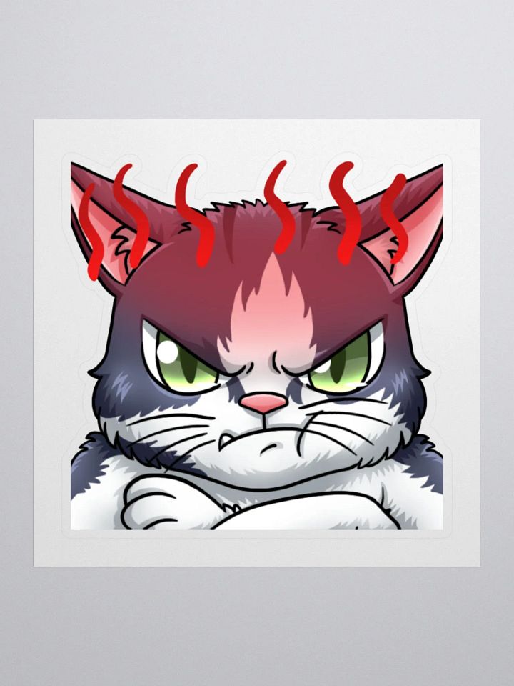 Chloe Angy Emote Sticker product image (1)