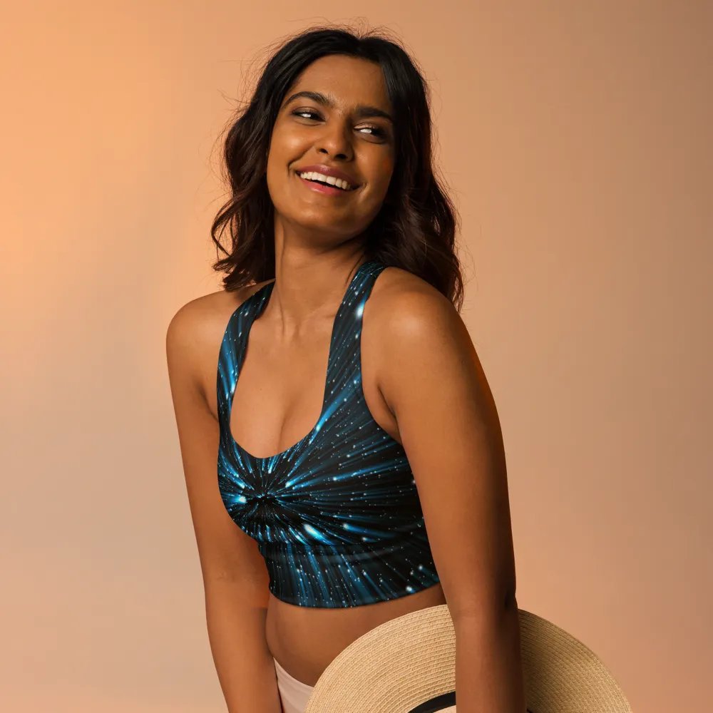 Hyperspace Journey Longline Sports Bra product image (5)