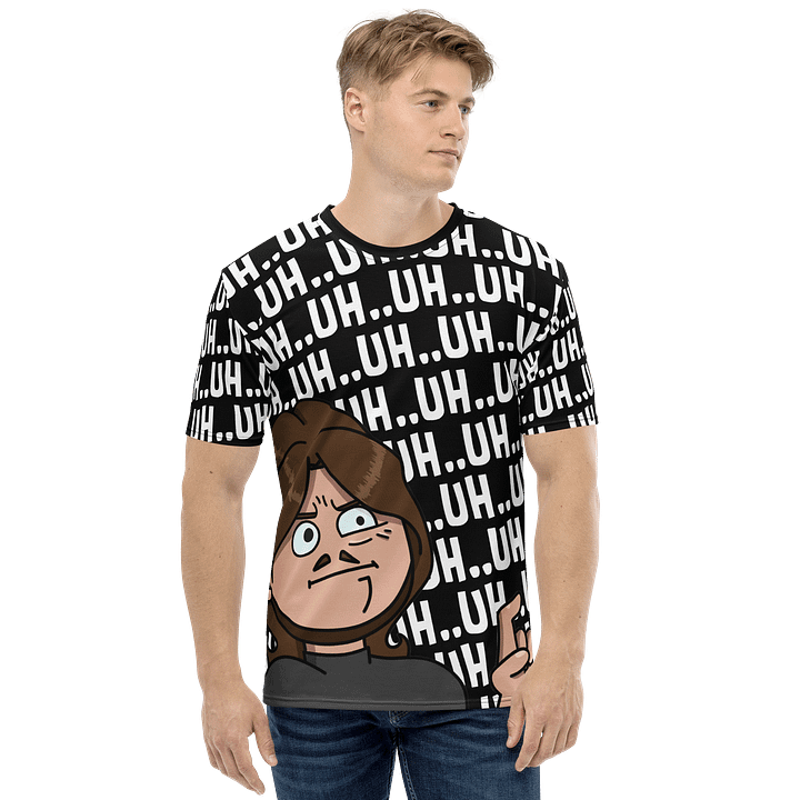 Uh..Uh..Uh All Over Print T-Shirt | Black product image (1)
