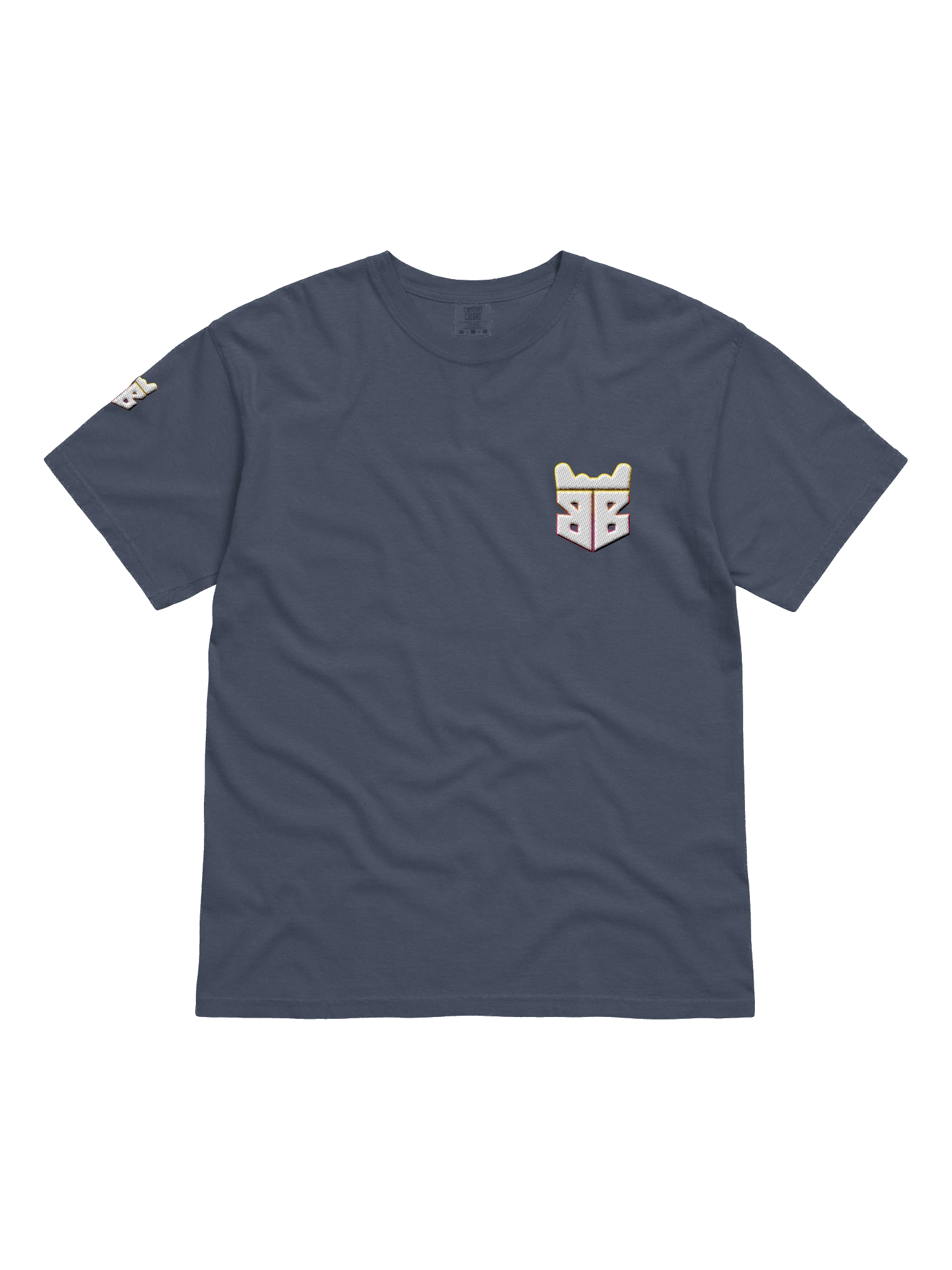 White BB Crest Comfort Tee product image (4)