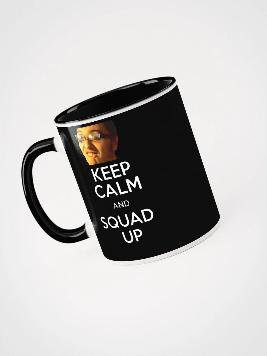 Keep Calm & Squad Up Mug (Black) product image (3)