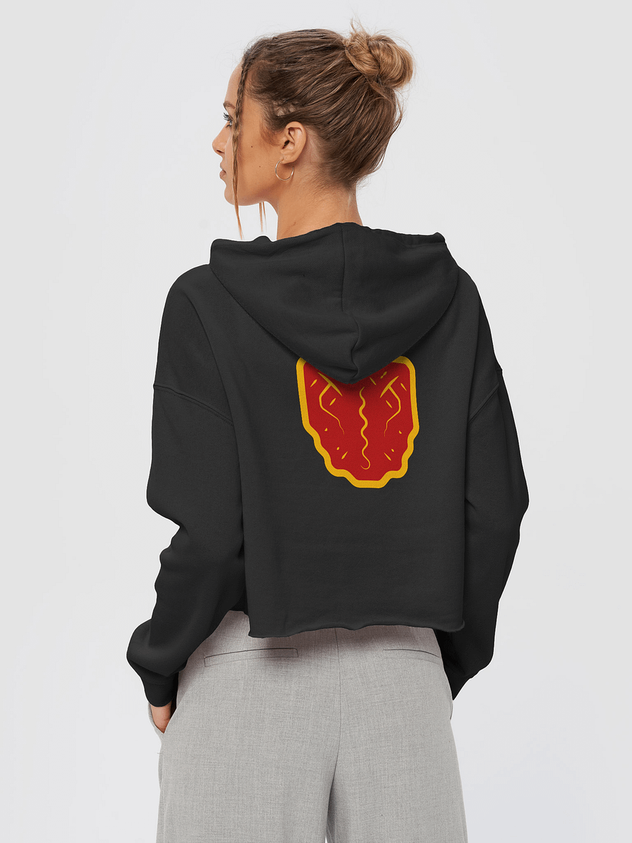 Heart and Shield Crop Hoodie product image (11)