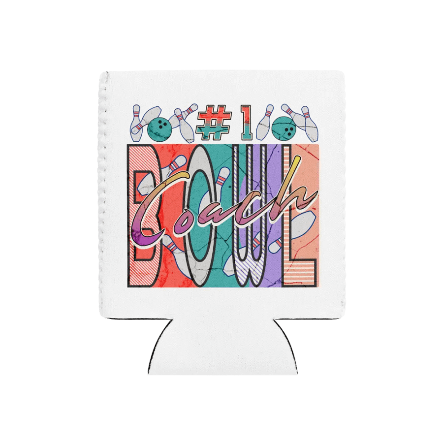 Number 1 Coach Bowling Strike in Style Can Cooler product image (1)