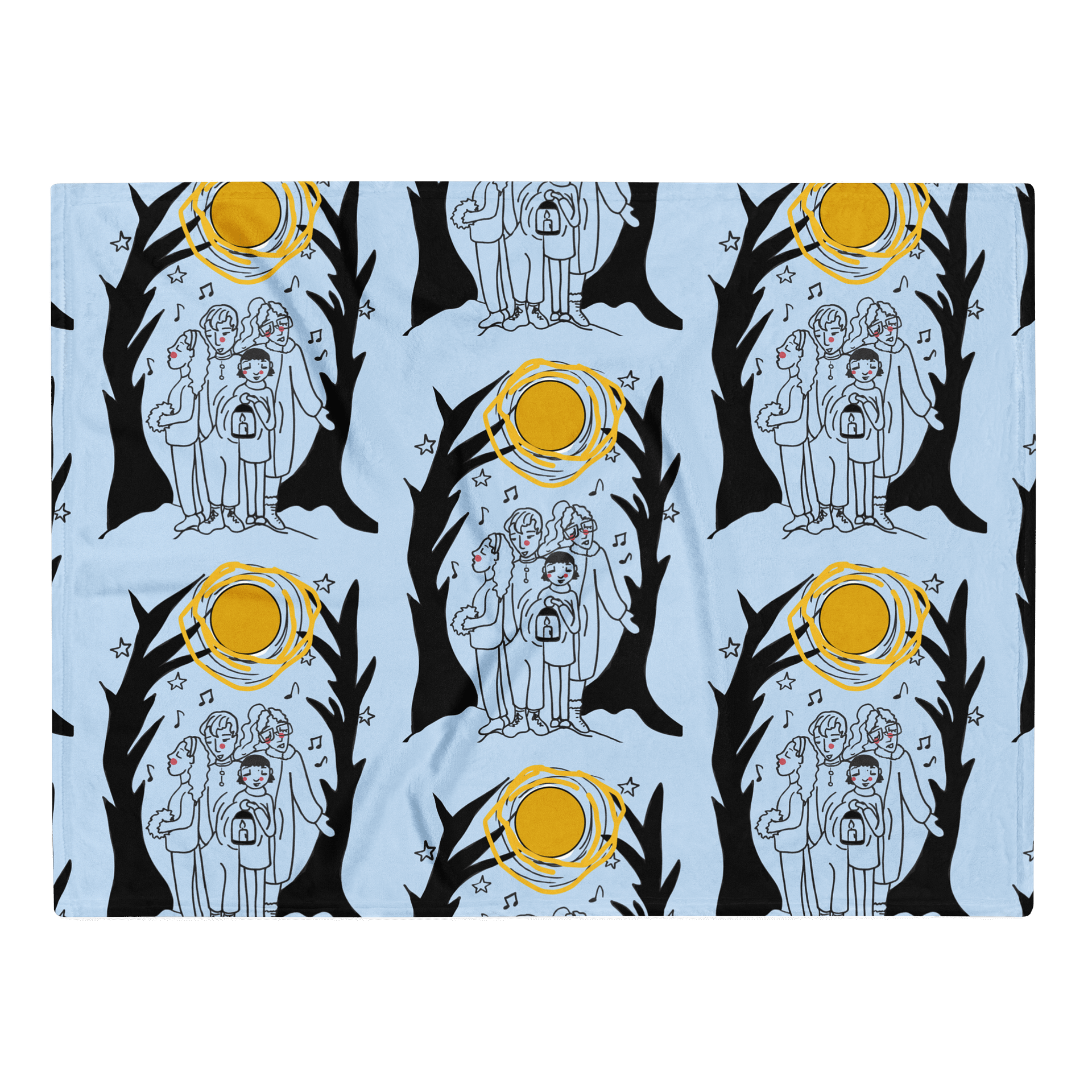 Caroler throw blanket! product image (2)