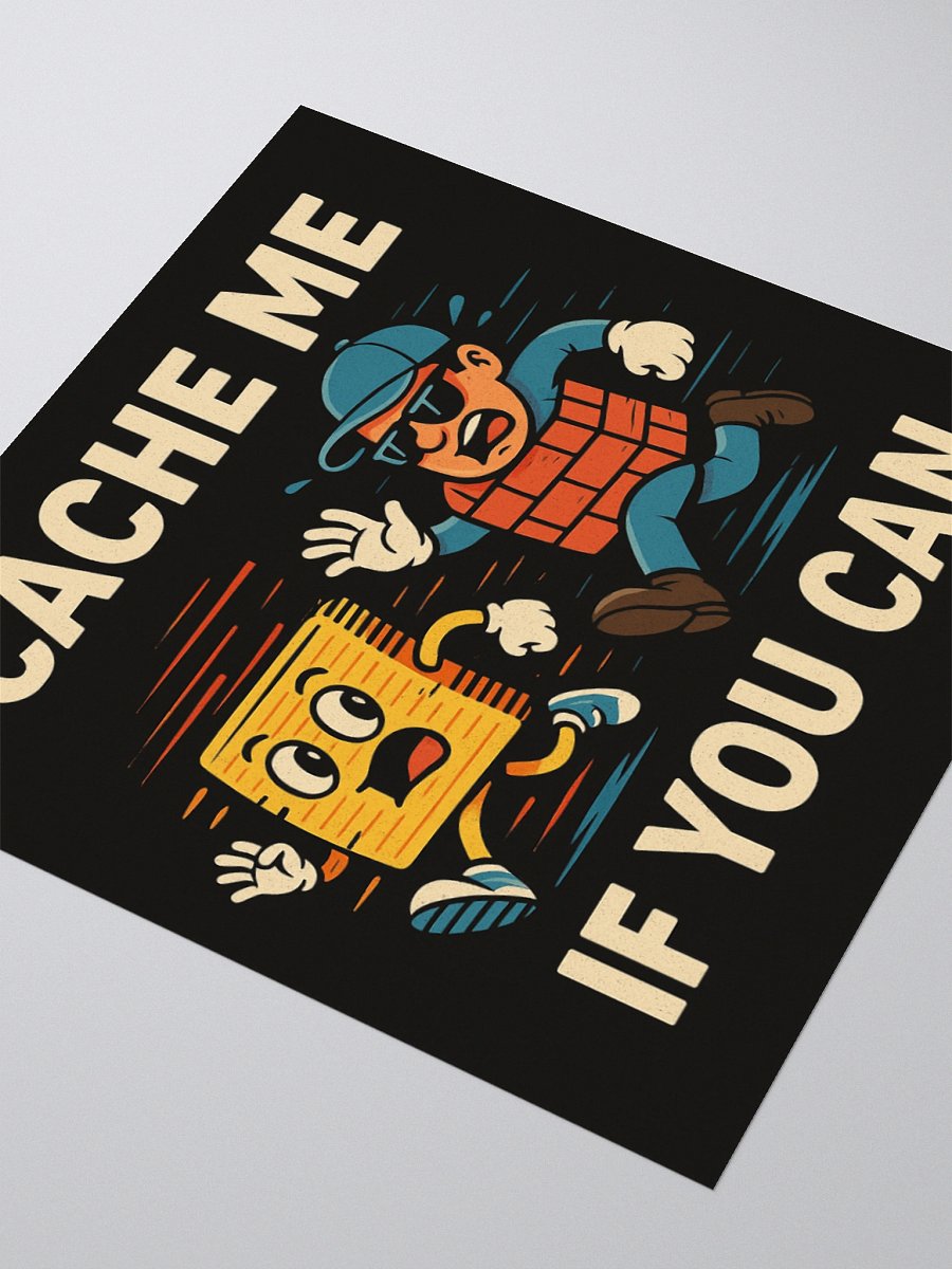 CACHE ME IF YOU CAN - Sticker product image (3)