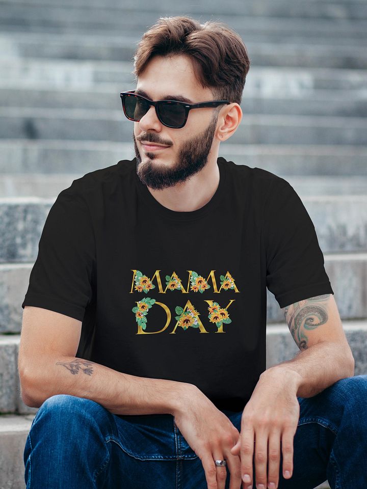 Golden Mama Day Mother's Day Nice Gift Sunflower T-Shirt product image (1)