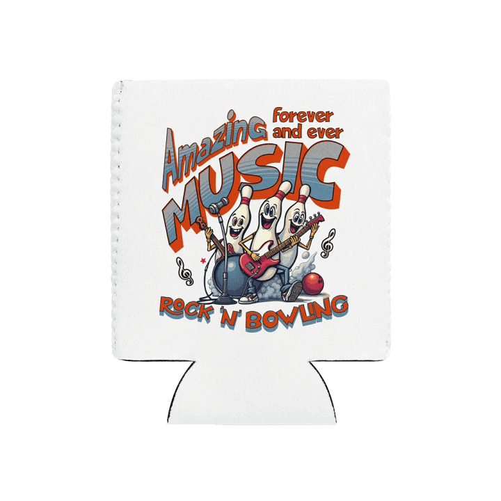 Amazing Music Rock N Bowling Can Cooler product image (1)