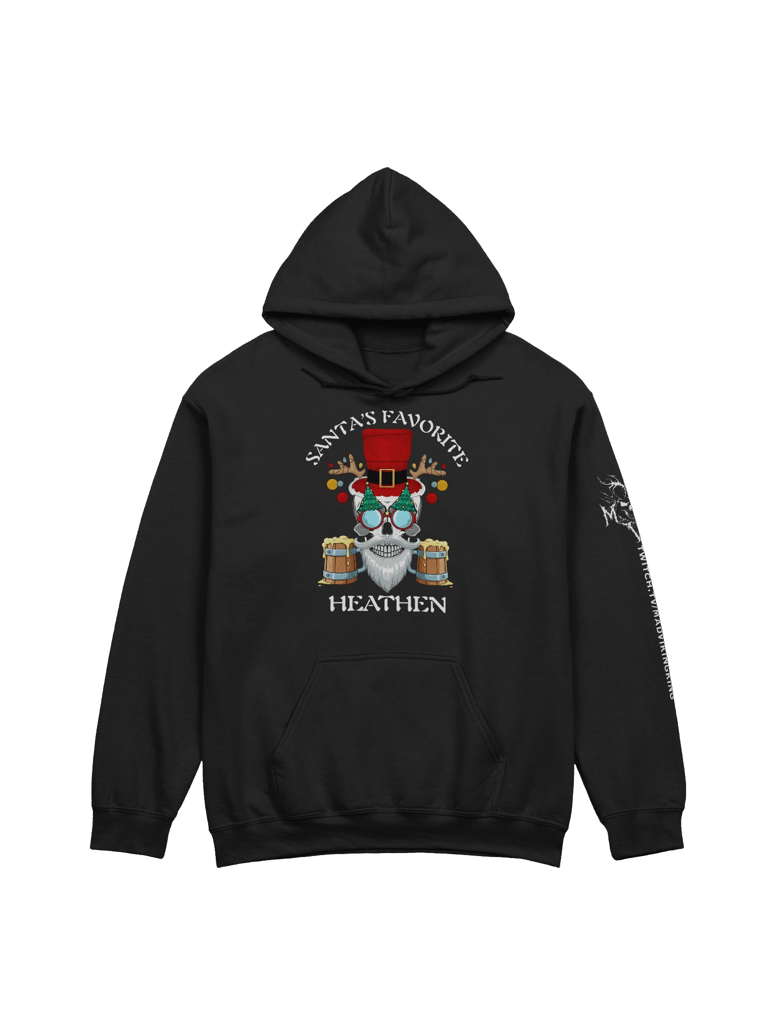 MadhouseXmasHeathen - Hoodie product image (4)