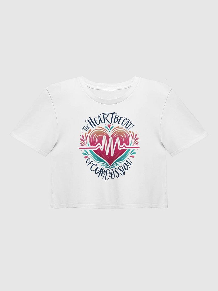 Heart Health: Compassion's Rhythm Crop Top product image (7)