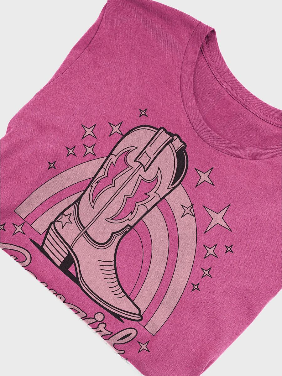 Cowgirl at Heart Western Boot T-Shirt product image (6)