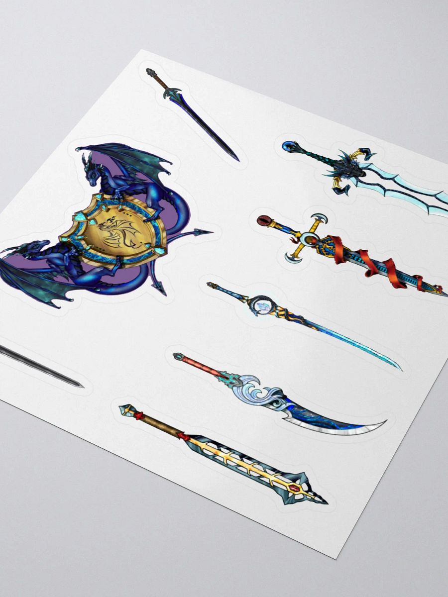 Azure Rank Sword Stickers product image (8)