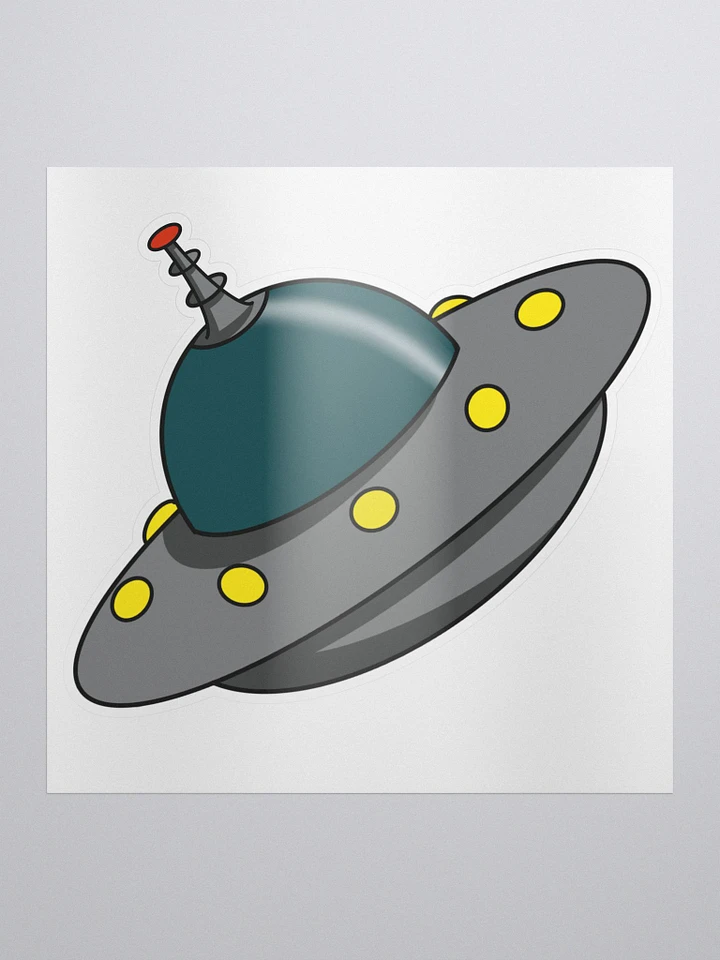 UFO Kiss Cut Sticker product image (1)