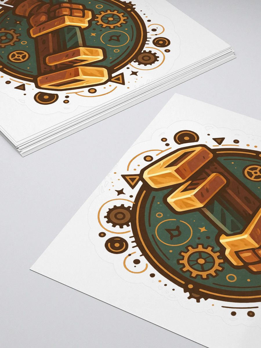 The Wrench Kiss Cut Sticker | Create Mod Art Decal | Automaton's Workshop product image (13)