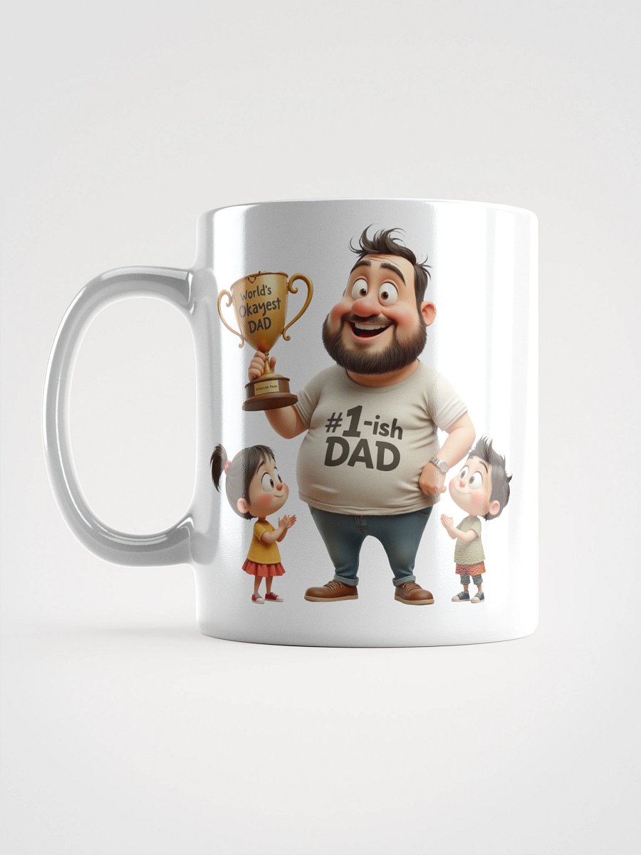 World’s Okayest Dad – Funny Cartoon Father’s Day Design product image (6)