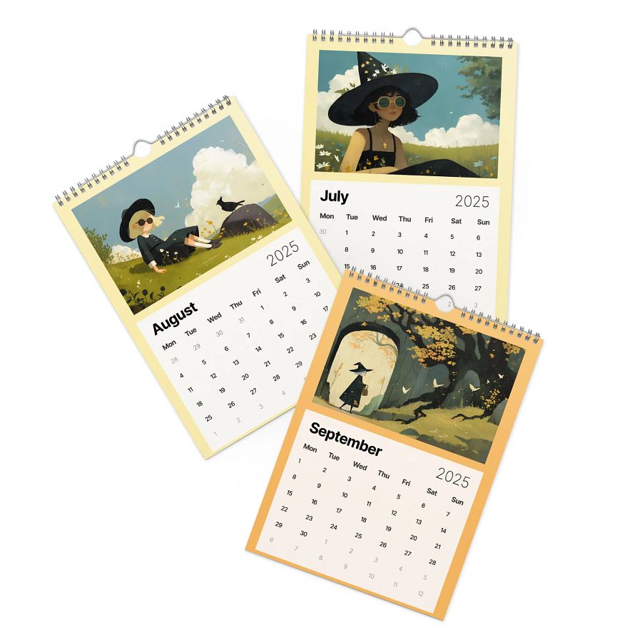 Witchy calendar 2025 product image (6)