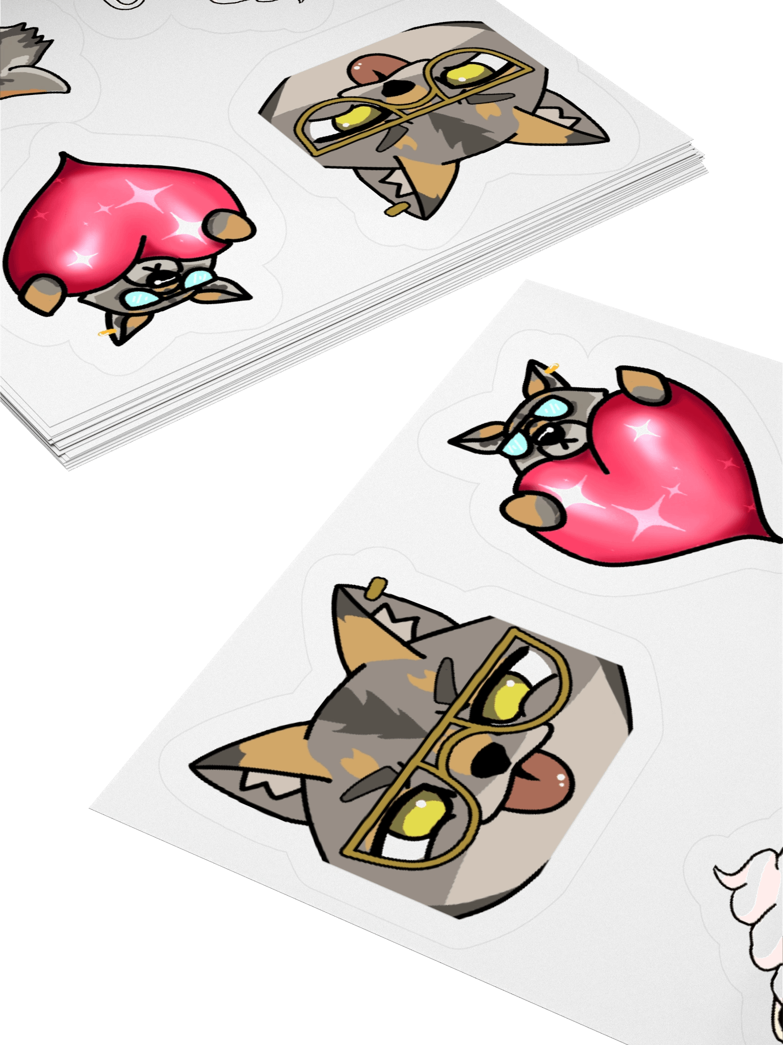 Emotes Variety Stickers product image (14)