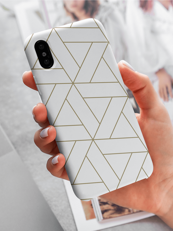 Golden Geometry Snap Case product image (35)