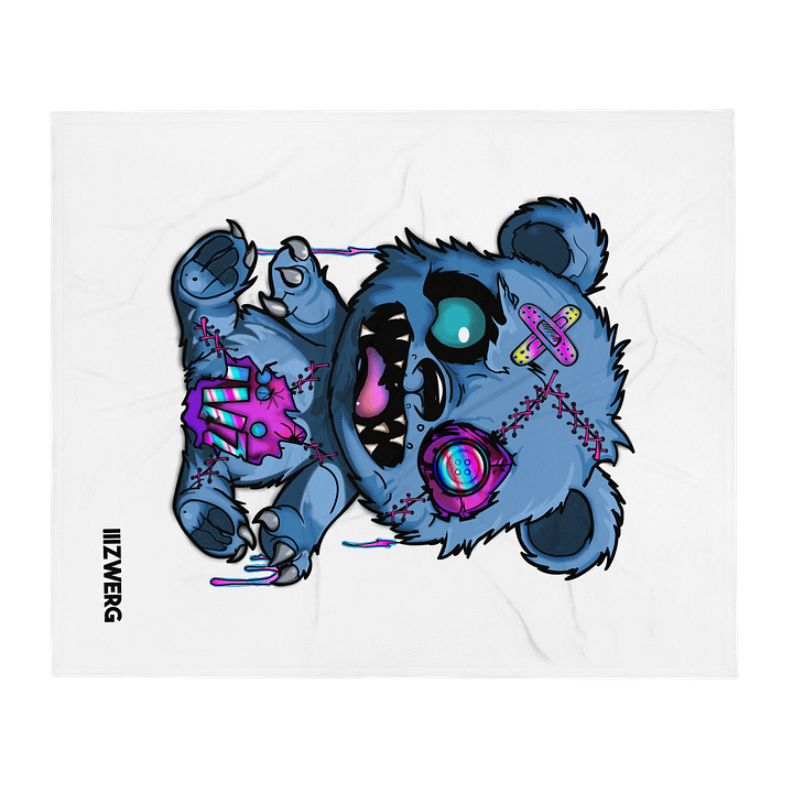 Zombie Bear Blanket product image (1)