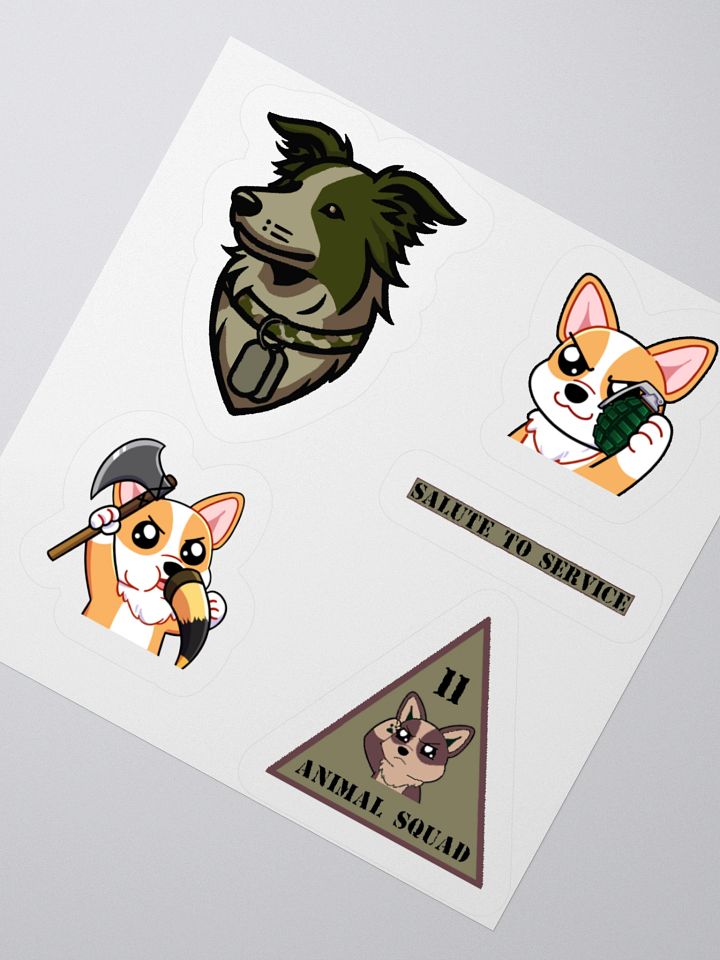 Salute To Service Sticker Set product image (3)
