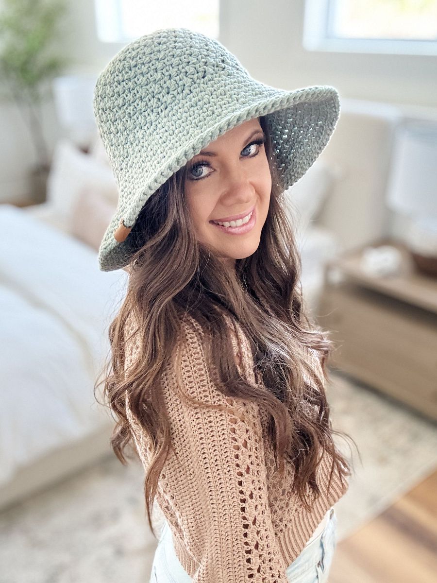 Caribbean Sand Sunhat Crochet Pattern! product image (8)
