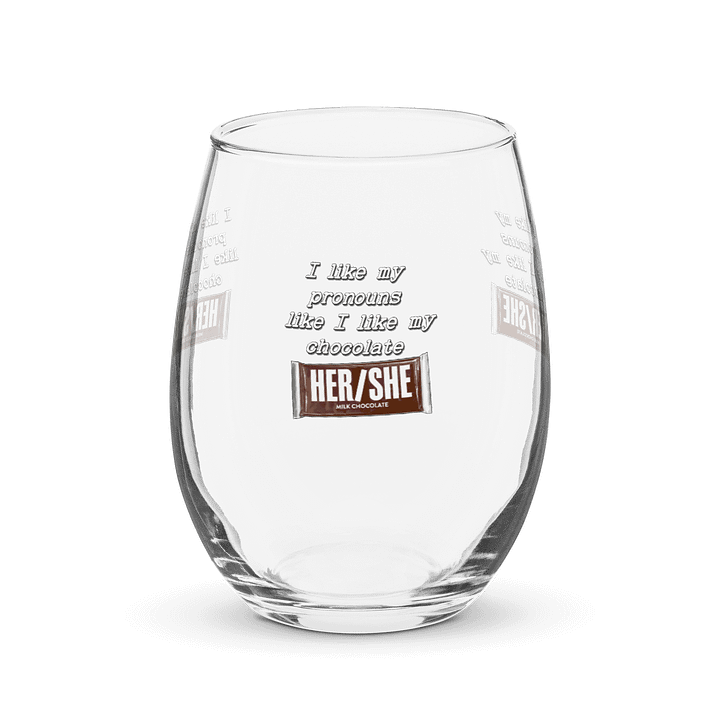 Her/She Wine Glass product image (1)