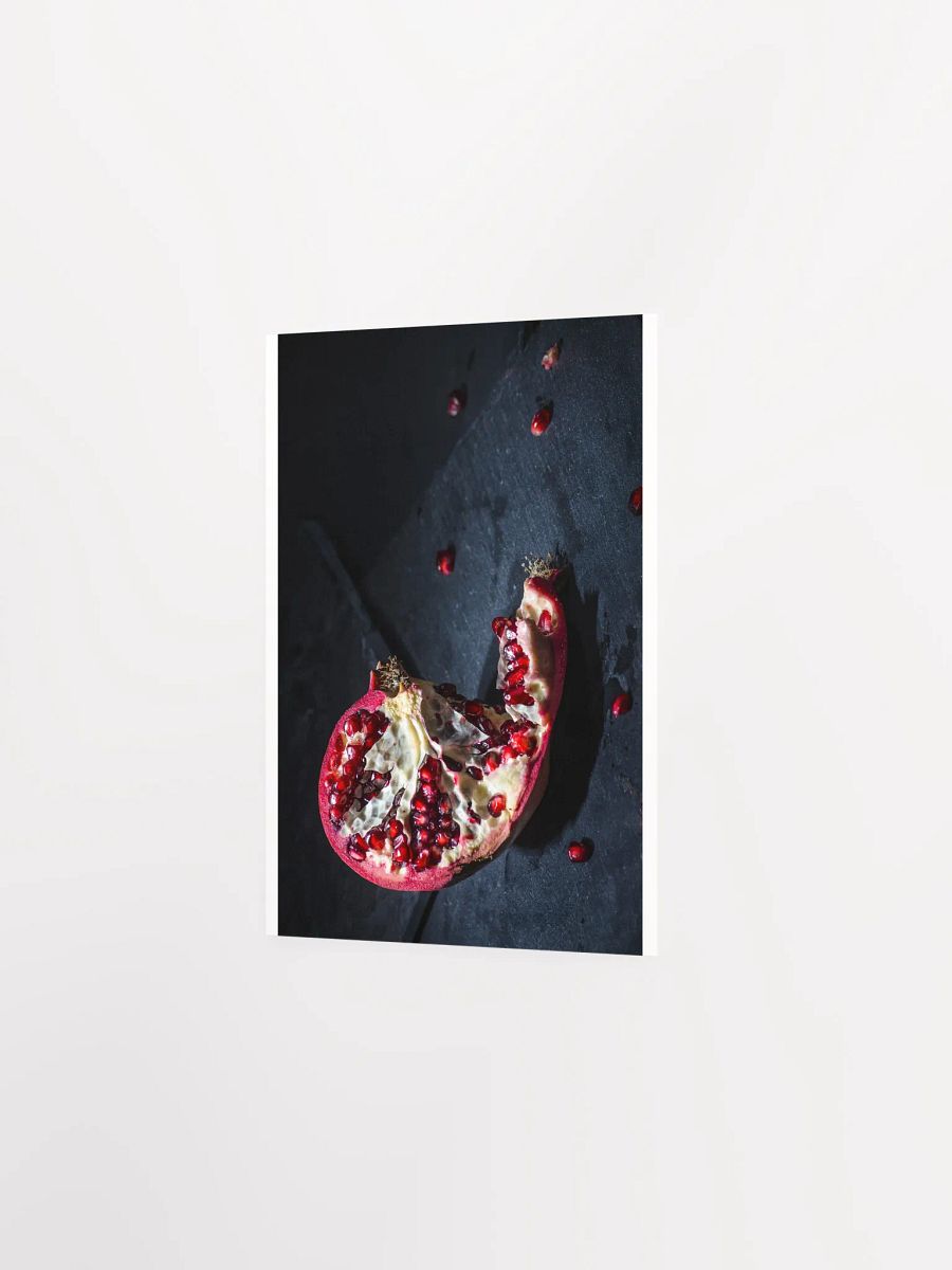 Pomegranate on Slate still-life - Print product image (3)
