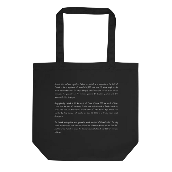 Helsinki Heritage 100% Cotton Bag product image (2)