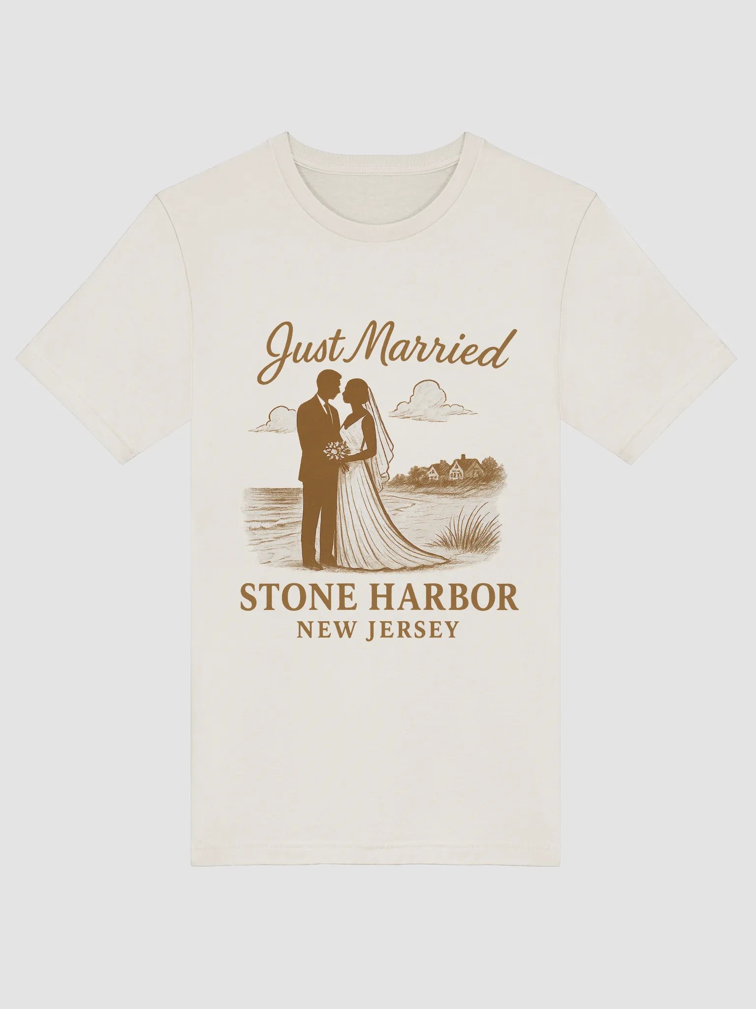 Stone Harbor NJ Wedding Tee product image (1)
