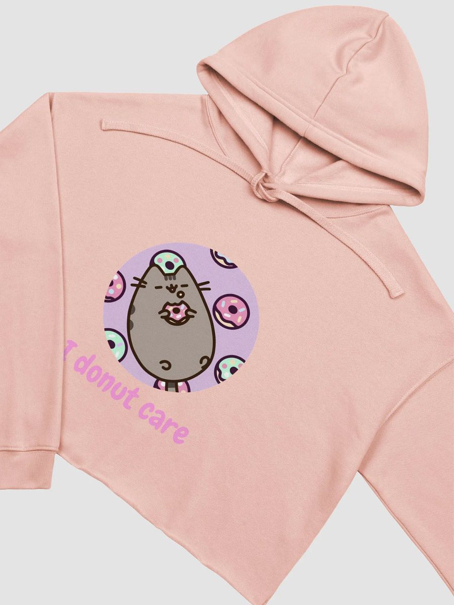 Donut Cat Crop Hoodie product image (27)