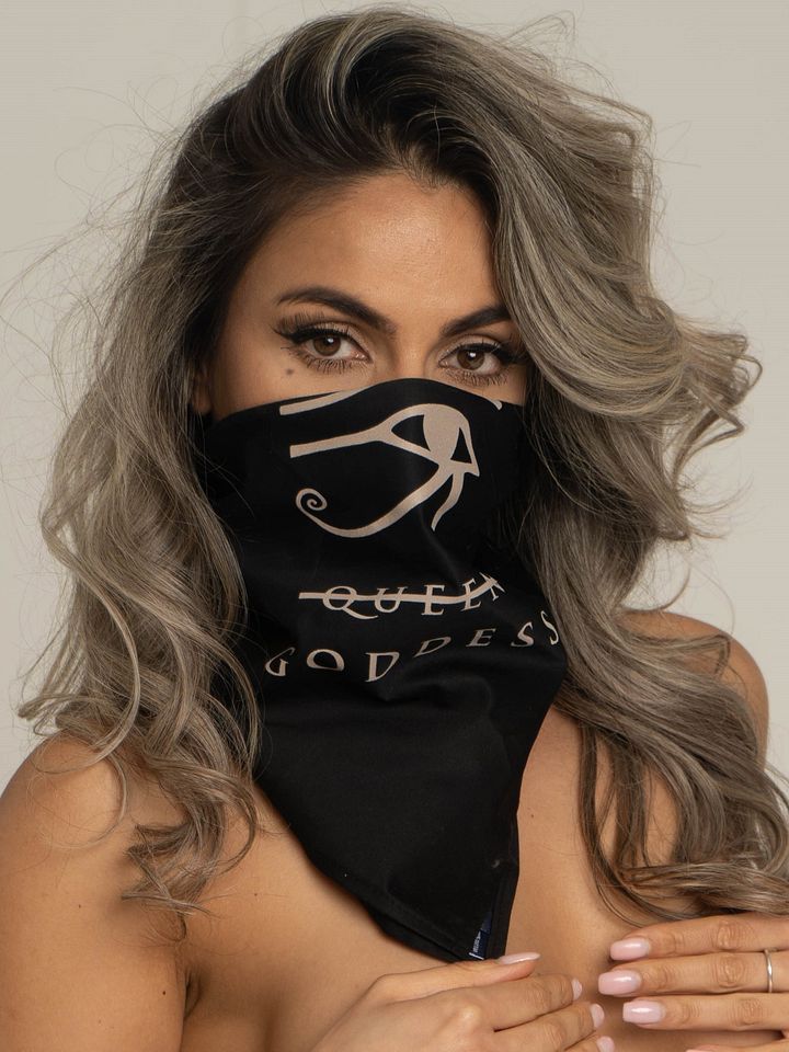 Isis Black Queen Goddess Bandana product image (1)