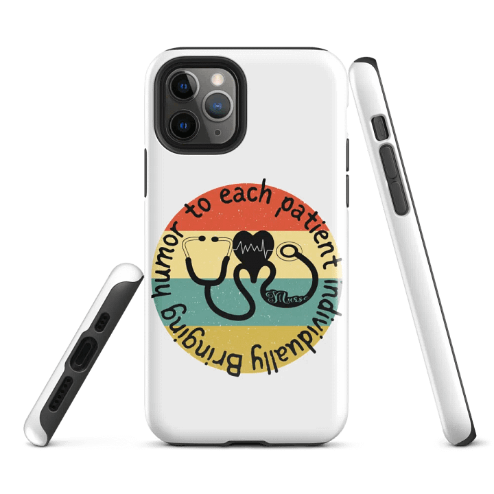 Bringing humor to each patient individually Retro Tough iPhone® Case product image (3)