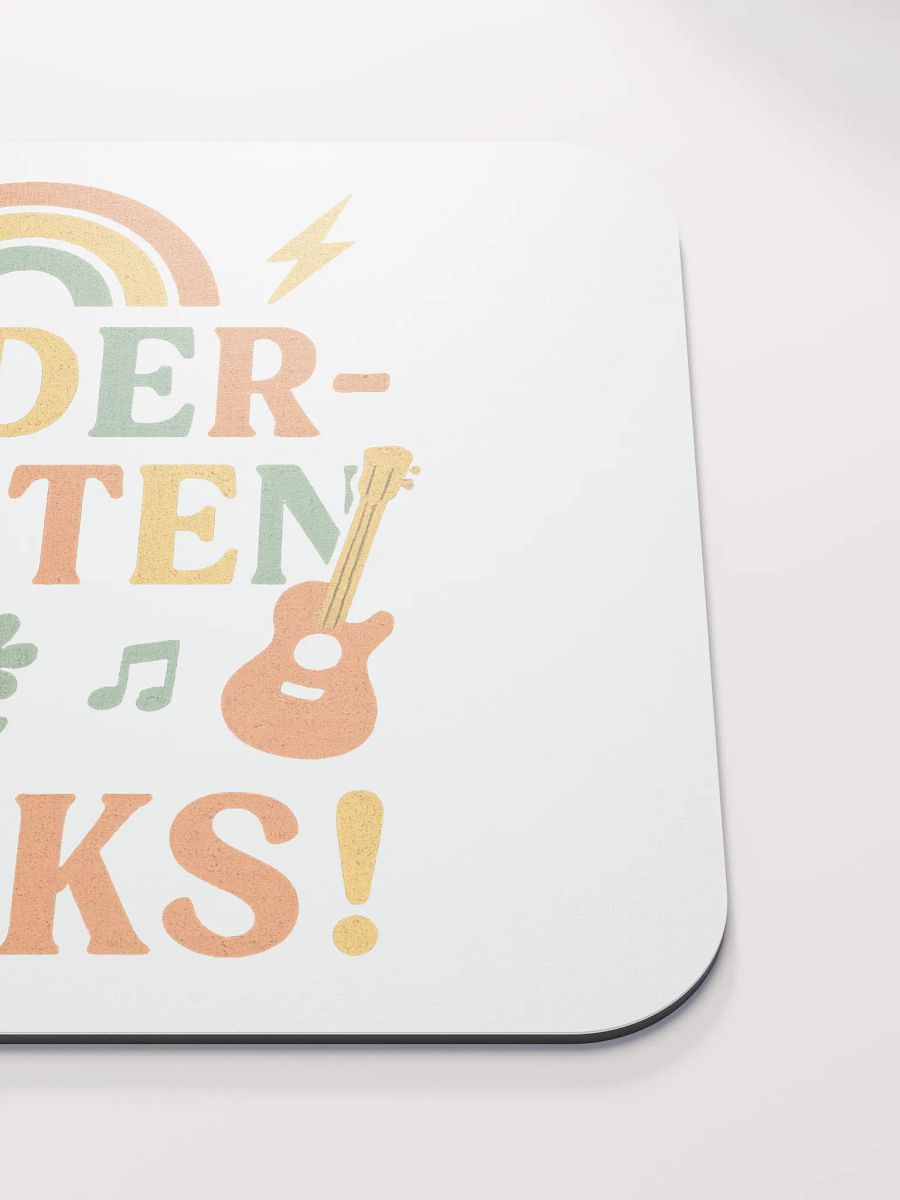 Kindergarten Rocks! Mouse Pad – Fun & Bright Teacher Desk Mat product image (5)