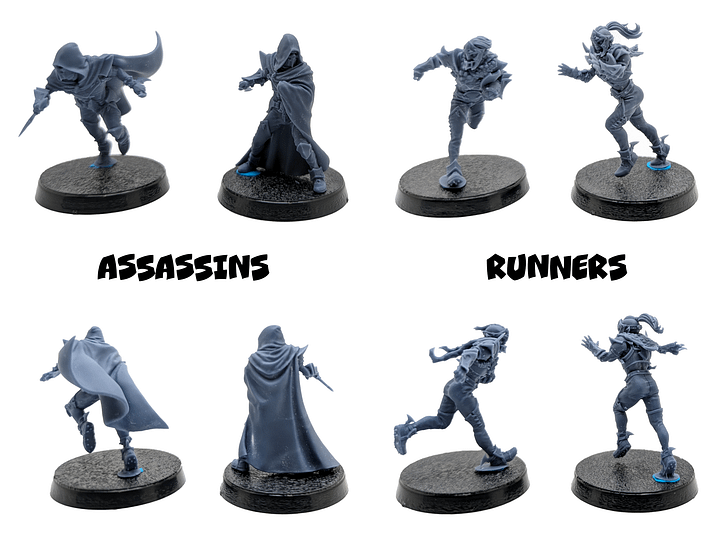 Umbral Elves Fantasy Football Team - Brutefun Miniatures product image (2)