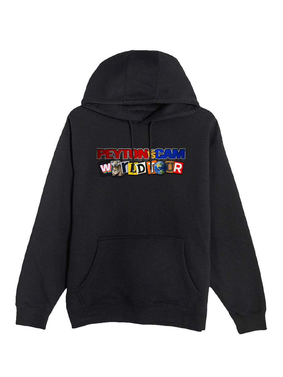 WORLDWIDE YSK TOUR HOODIE- BLACK product image (1)