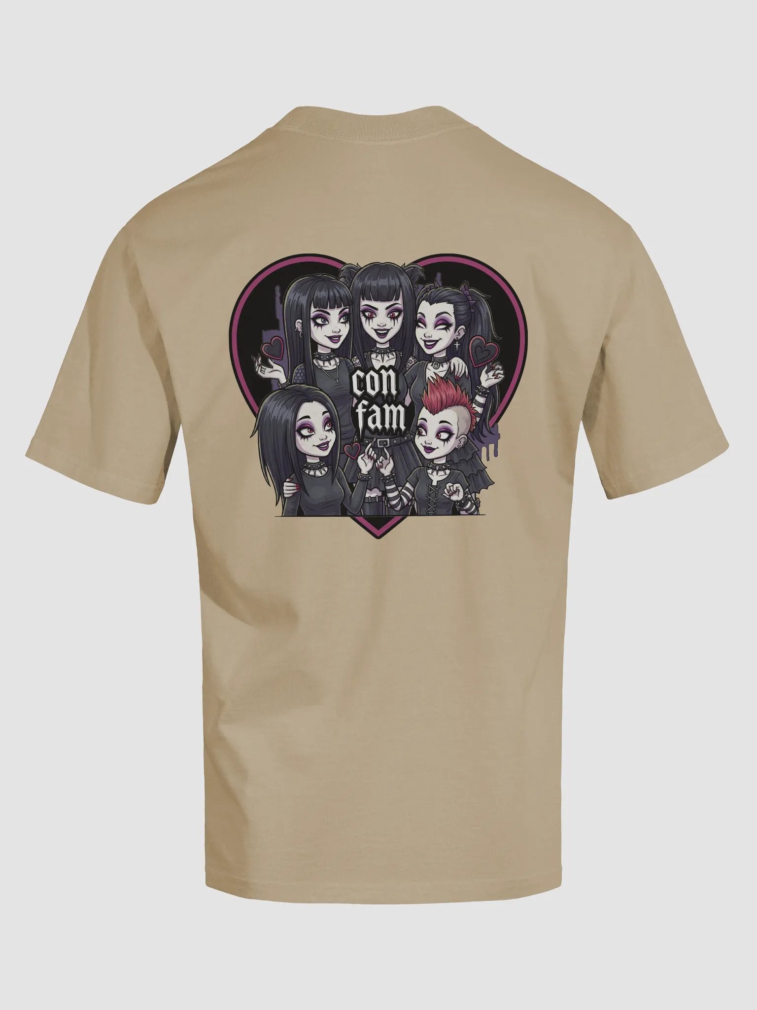 Womens Oversized Faded ConFam T Shirt product image (22)