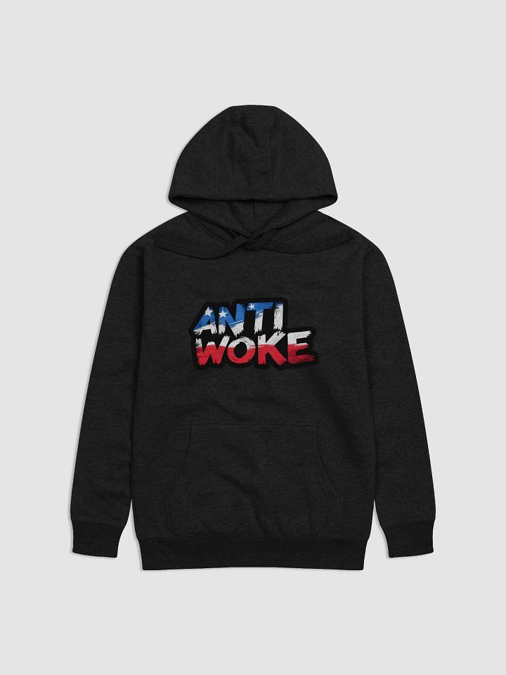 Hoodie: Anti Woke product image (4)