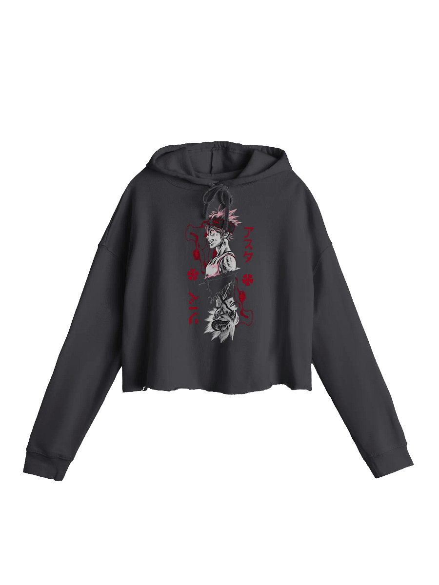 XBOYI x Black Clover | Cropped Hoodie Asta x Liebe product image (3)