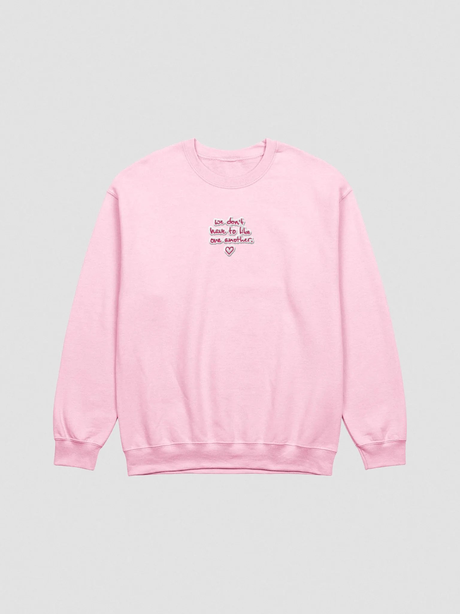 ONE ANOTHER (pink bubble design) embroidered crewneck product image (5)