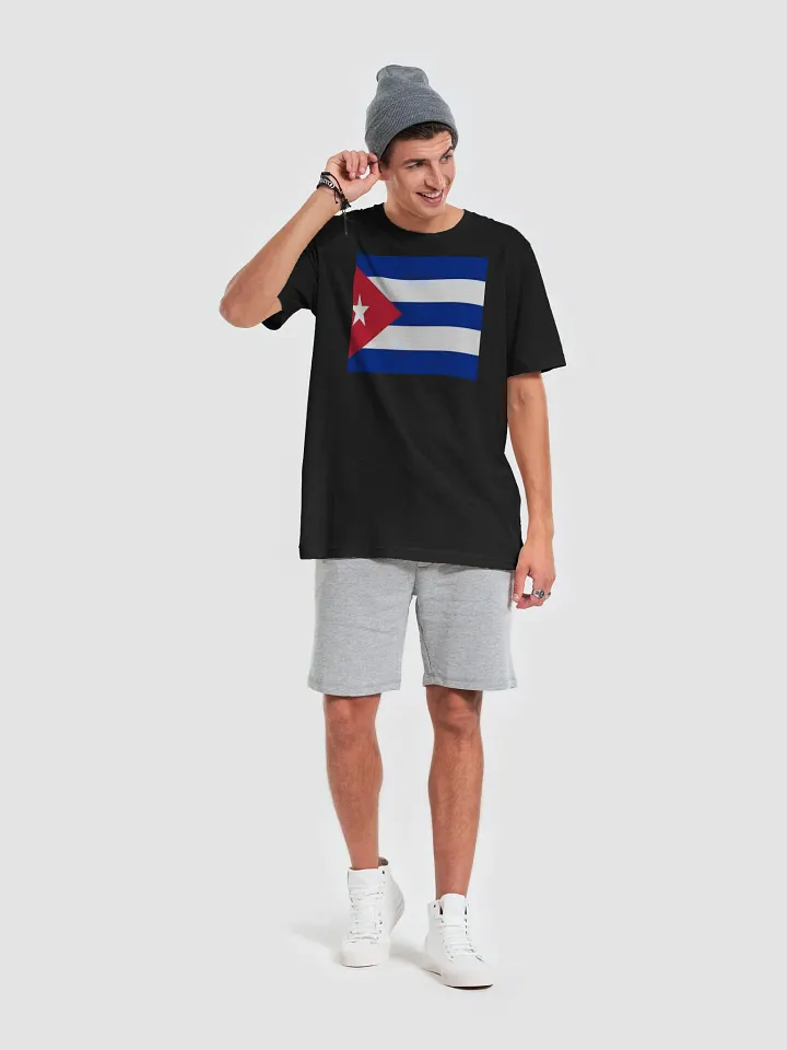 Exclusive Unisex Cuban Flag Graphic Tee by Graphic Grove - Supersoft product image (2)