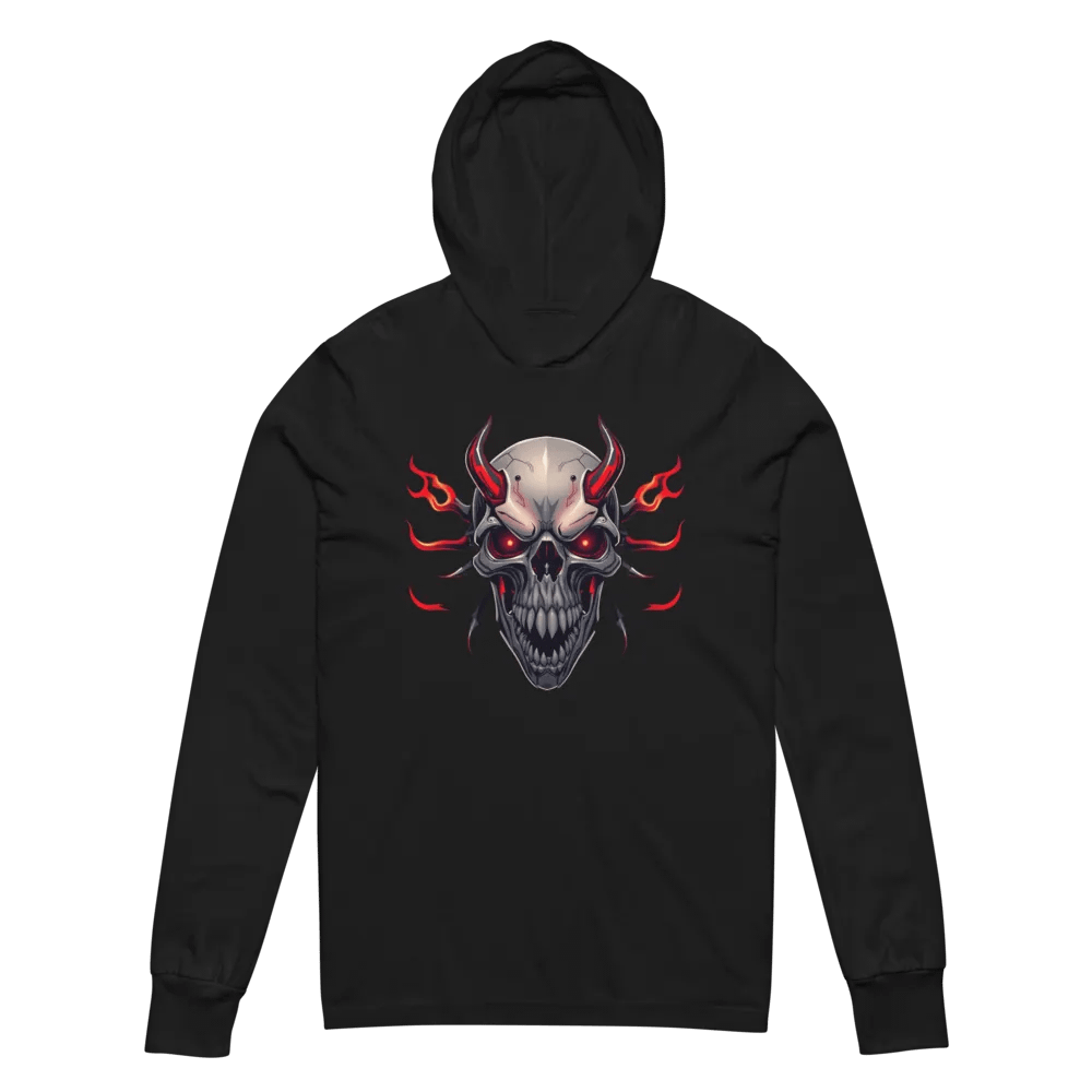 Infernal Skull Unisex Hoodie Tee Bella+Canvas (Adult Unisex) product image (2)