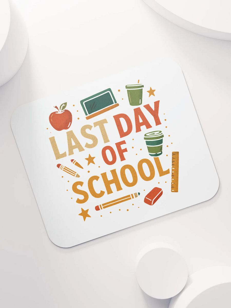 Last Day of School Mouse Pad – Bright Teacher Desk Mat product image (7)