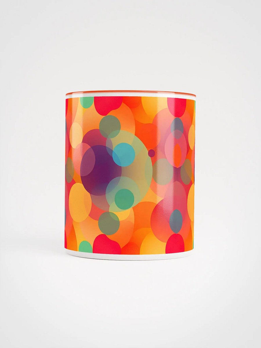 Vibrant Circle Delight Ceramic Mug product image (54)
